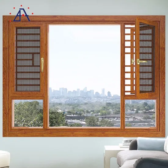 Wholesale Ventilation Wood Frame Aluminum Window Design