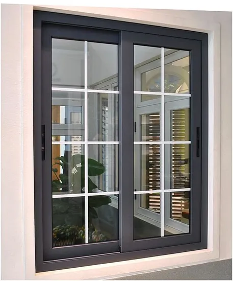 Foshan Impact Double Glazed Glass Windows and Doors Price Residential Aluminum Sliding Window Aluminium Sliding Windows with Screen Home Decor