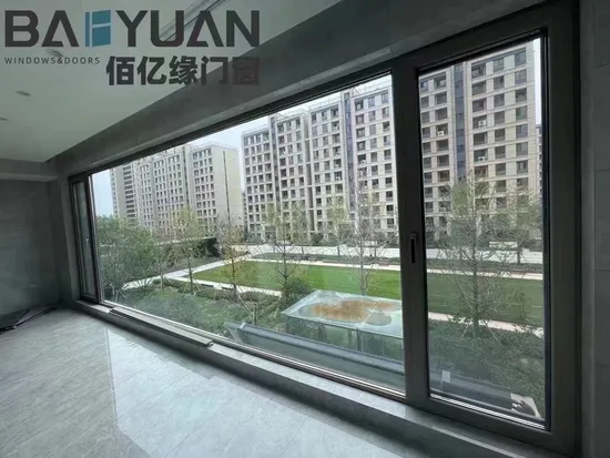 Modern Style Horizontal Aluminum Alloy Sliding Window for Sunroom and Skylight