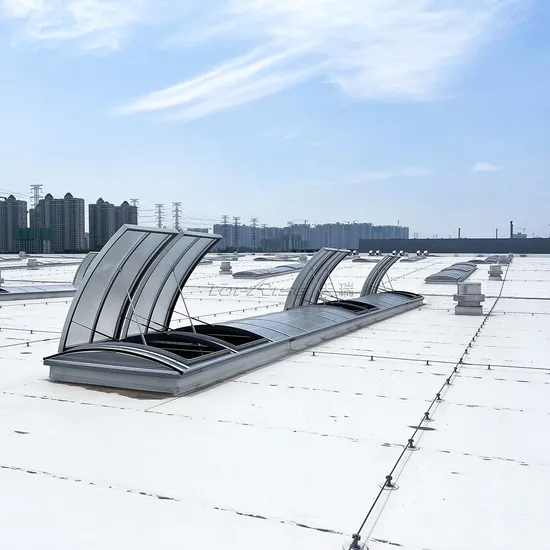 Toprise Skylight Smoke Ventilation Roof Skylights Smoke and Heat Exhasut Ventilation System