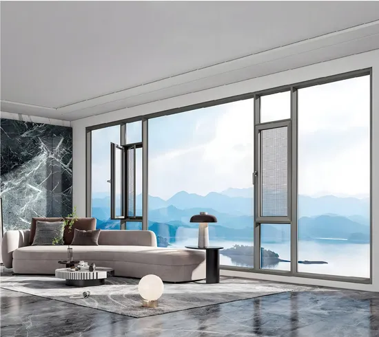 Gedeli Customized Aluminum Windows and Doors Factory Casement Window Aluminium Casement Windows