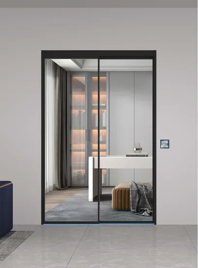 1+1 Door with Smart Security & Protection Magnetic Levitation Intelligent Door System