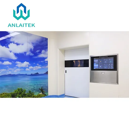 Medical Customized Automatic Sliding Aluminum Honeycomb Industrial Smart Digital Touch Screen Electric Cleanroom Door Forpharmaceutical/Hospital