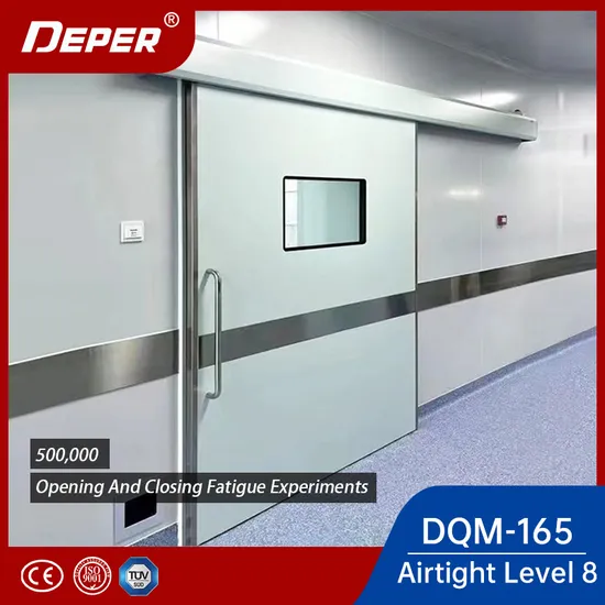 Automatic Hermetic Hospital Sliding Air-Tight Clean Door