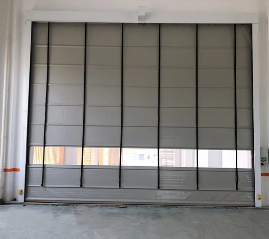Fast Stacking Door with Enhanced Speed and Fire-Resistant Technology