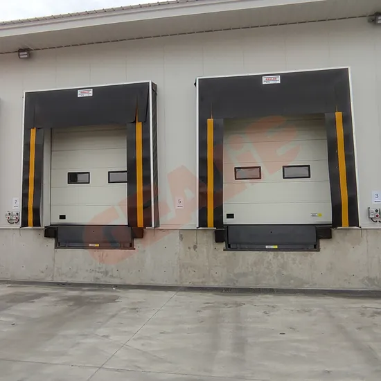 Industrial Warehouse Inflatable Dock Seals Retractable Insulated Dock Shelters