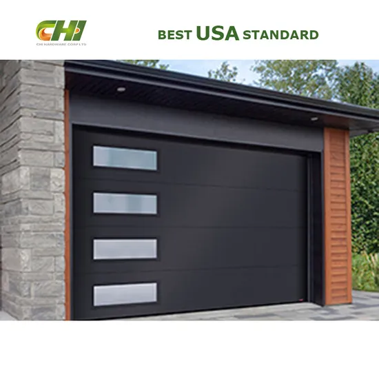 Modern Intelligent Panel Manufacturing Automatic Gate Residential Sectional Garage Doors for Residential