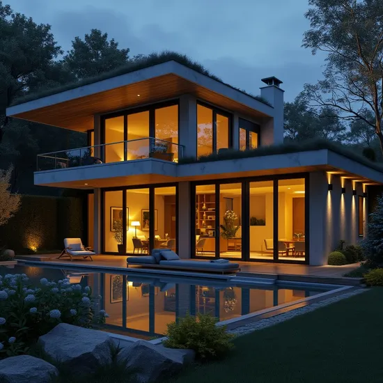 Villa Waterproof Casement Door Hardware Aluminium Glass Customized Solid Wood Door