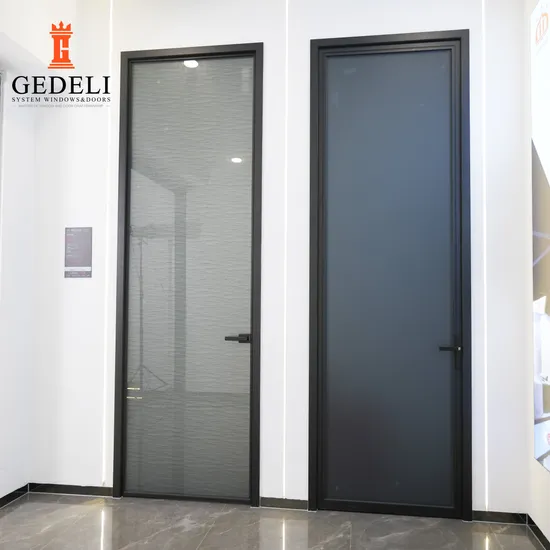 External French Front Entry Door Aluminum Casement Door