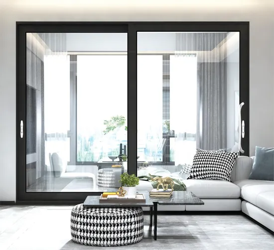 Gedeli Custom Modern Aluminium Double Glazed Glass Sliding Patio Doors
