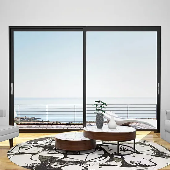 Gedeli China Manufacturer High Quality Soundproof Alumnium Folding Window Furniture Aluminum Sliding Doors