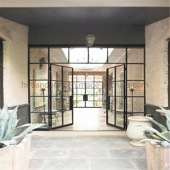Modern Design Security Steel Casement Fixed Window and Door Openable Window