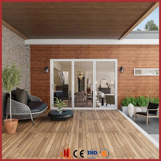 2025 Customized Waterproof Exterior Folding Aluminum Accordion Door