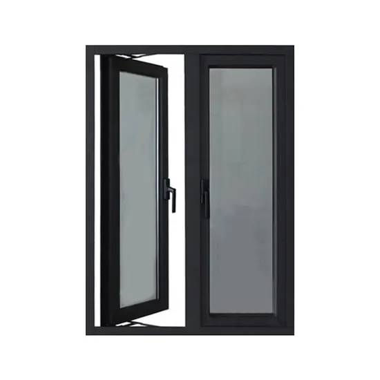 Residential French Casement Doors Double Glazed Windows Aluminum Casement Door for Home