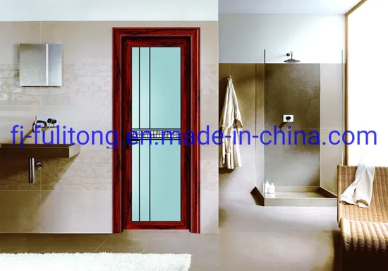 Patio PVC Wooden Sliding Steel Interior Aluminium Bathroom Glass Door