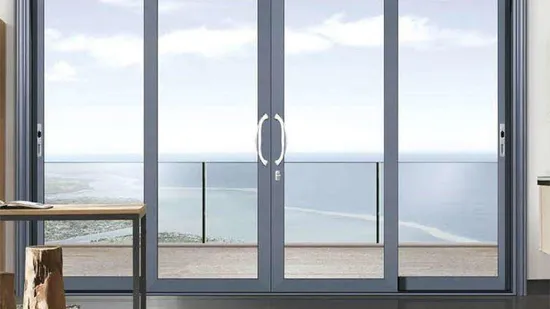 High Quality Balcony Aluminum Sliding Door Glass Door
