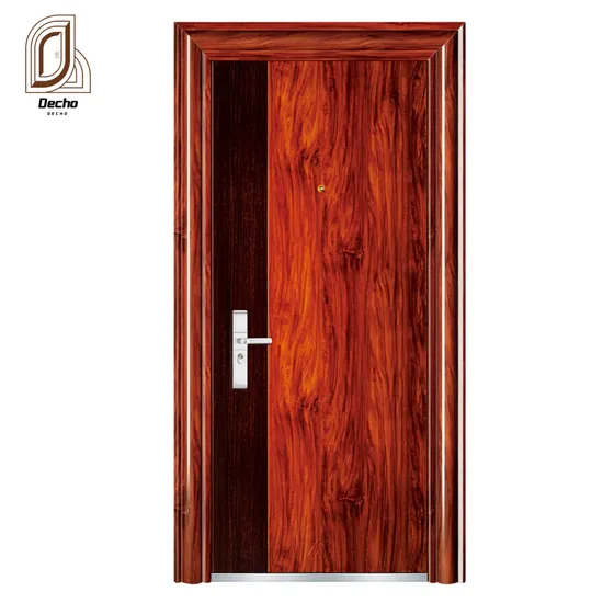 Factory Design Exterior Front Main Safety Steel Metal Entrance Security Door for Villa House