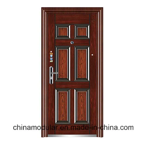 Exterior Steel Security Door on Hot Sale in Shanghai (CHAM-SD18)