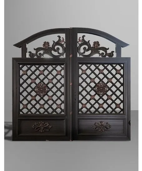 China Factory Waterproof Convenient Mildewproof Characteristic Aluminum Garden Entrance Gate
