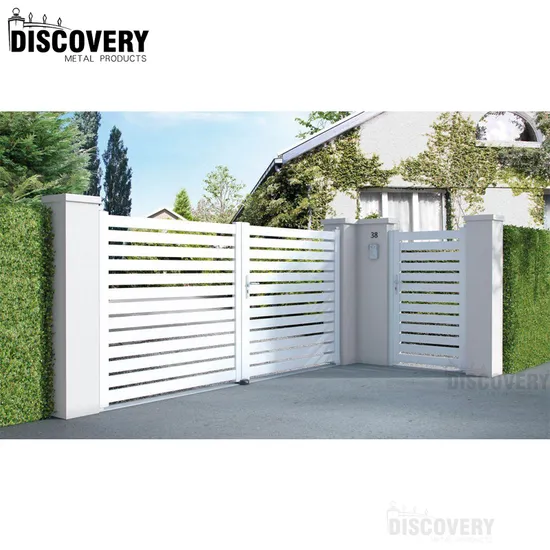 Lightweight Aluminum Gate for Outdoor Patio, Deck and Garden Use