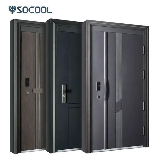 Luxury Entrance Glass Exterior Door