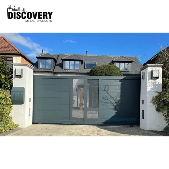 Aluminium Driveway Main Entrance Private Gate with Best Price