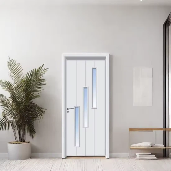 Interior UPVC/WPC Door for Healthcare Hospital School Apartment Rental Housing