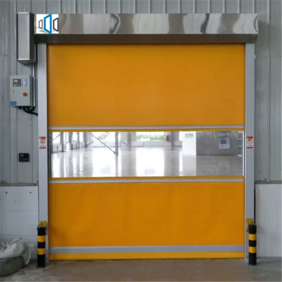Fast PVC Roller Shutter Good Sealing Rolling Door for Warehouse