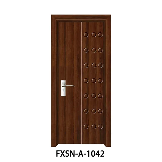 Fusim Indoor PVC Surface Wooden Doors (FXSN-A-1042)