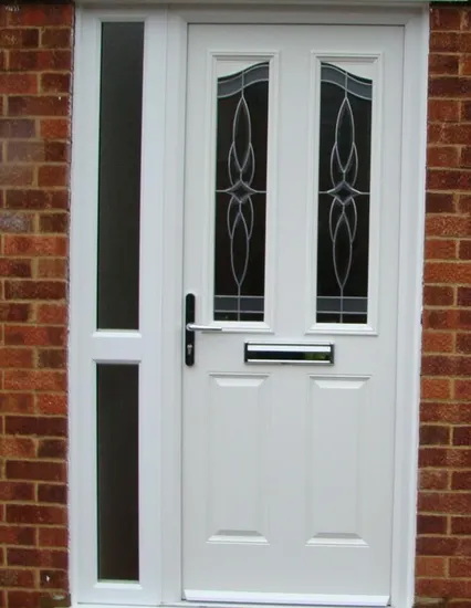 EU Standards Waterproof UPVC Vinyl Casement Glass Door Balcony Door Patio Door