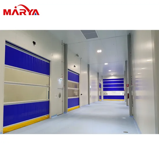Shanghai Marya Clean Room Swing Door Sliding Door PVC Rapid Door
