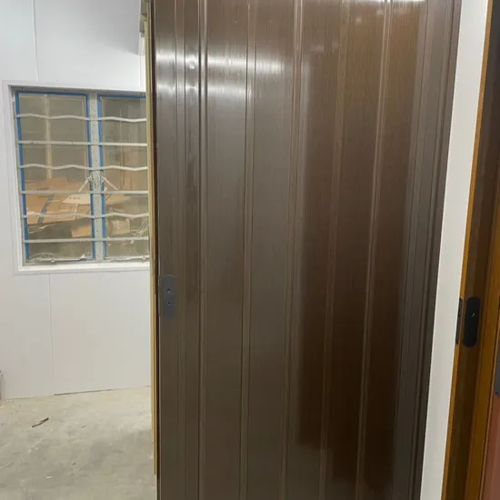 Middle East Good Sale Good Quality PVC Folding Door for Internal Room Decoration Separate Door