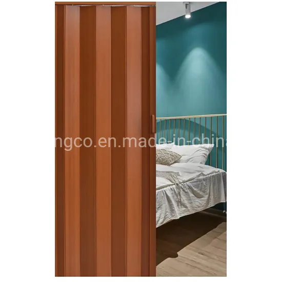 Honeycomb PVC Folding Accordion Door with Locks