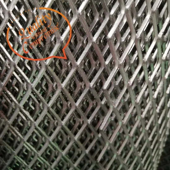 ASTM A240 SS304 Grade Flatten 18 Gauge Stainless Steel Expanded Metal Sheet