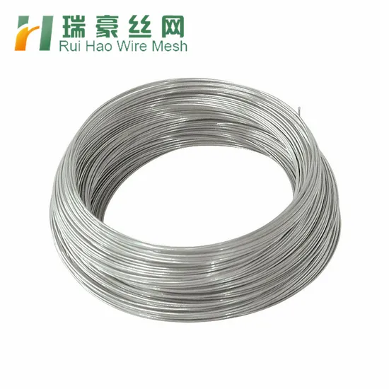 Galvanized Wire Price Light Silver Color Bwg16 Bwg18 Galvanized Zinc Wire
