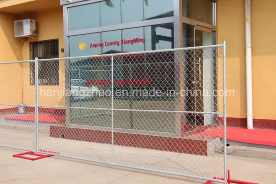 6 FT*12 FT American Standard Used Chain Link Temporary Fence Panel China Xmr17