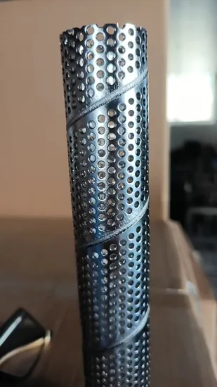 Steel Pipe Carbon Filter Cartridge Water Treatment Perforated Metal Steel Pipe