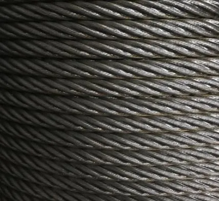 Left Hand Ungalvanzie 6*19s+FC Wire Rope