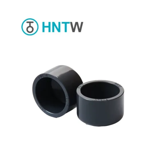 Sch80 DIN High Quality PVC Plastic Cap Pipe Fitting