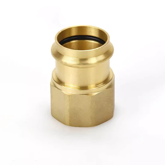 Brass Double-Card Inner Wire Direct Inner Wire Threaded Joint Environmental Copper Fittings