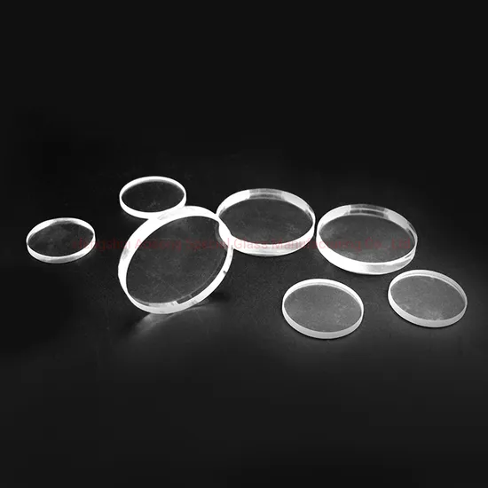 DIN7080 Toughened Borosilicte Disc Sight Glass