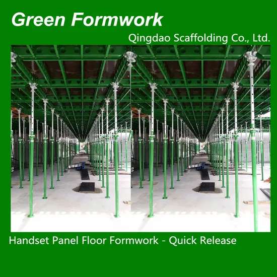 Slab Formwork with Drop Head for Concrete Construction