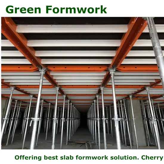 Green Formwork Quick Release Table Form Perfect Slab Formwork Solution for Flatslab