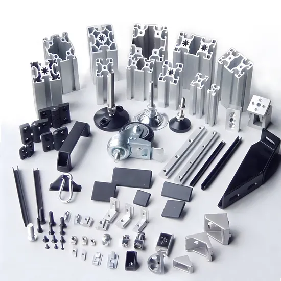 Customized Aluminum Extrusion Profile Supplier Aluminum Shape Extrusion Die Industrial