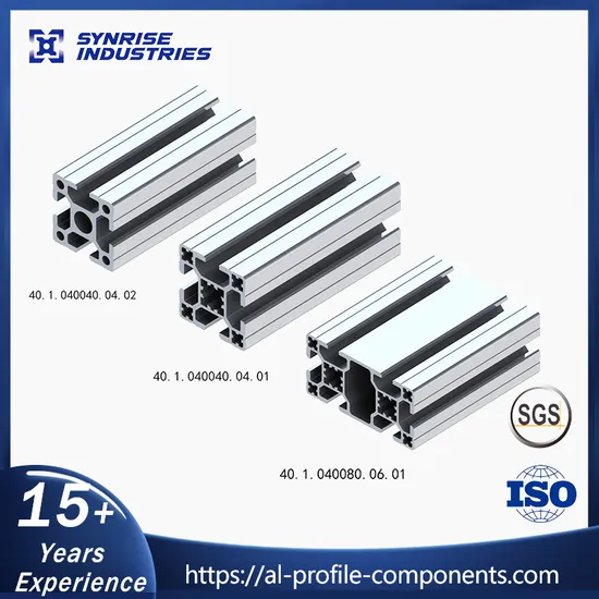40 Series T Slot Structure Industrial Frame Aluminium Profile 40 X 40 Tslot 40 X 40 Aluminum Profile