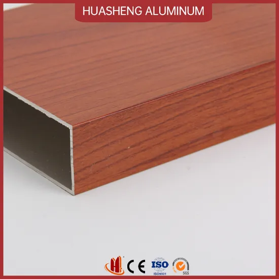 Huasheng 6061 6063 2X2 Tubing 3mm Anodized Hollow Aluminum Square Tube