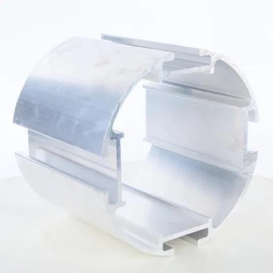 ISO9001 Sand Blasting Clear Anodising Street Light Pole Aluminum Profile Aluminum Extrusion