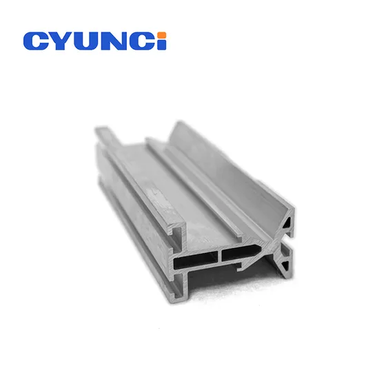 Custom Extruded Aluminium Profile Anodized Industrial Manufacturer CNC Extrusion Aluminum Profiles