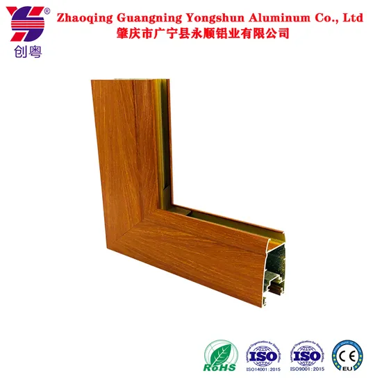 Building Materials Powder Coating Window and Door Aluminium Profile