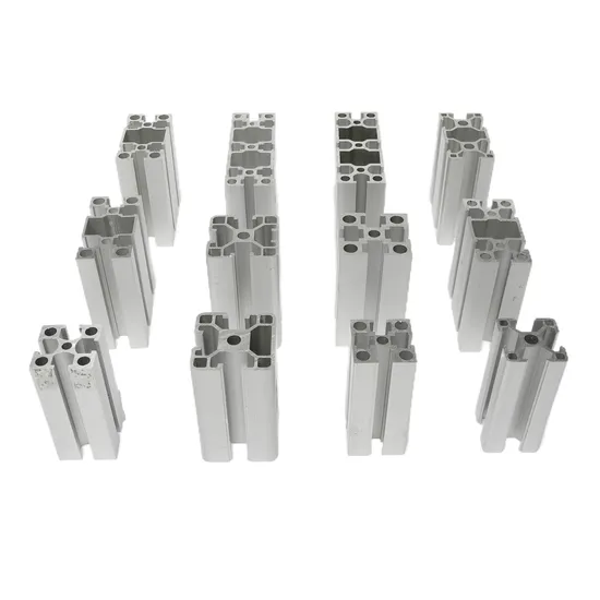 China Manufacturer Customized Black/Silver Stock 30X60mm 6105 6063 6061 Anodized T Slot Industrial Extruded Aluminium Extrusion Profile in 2040 2550 3060 4080